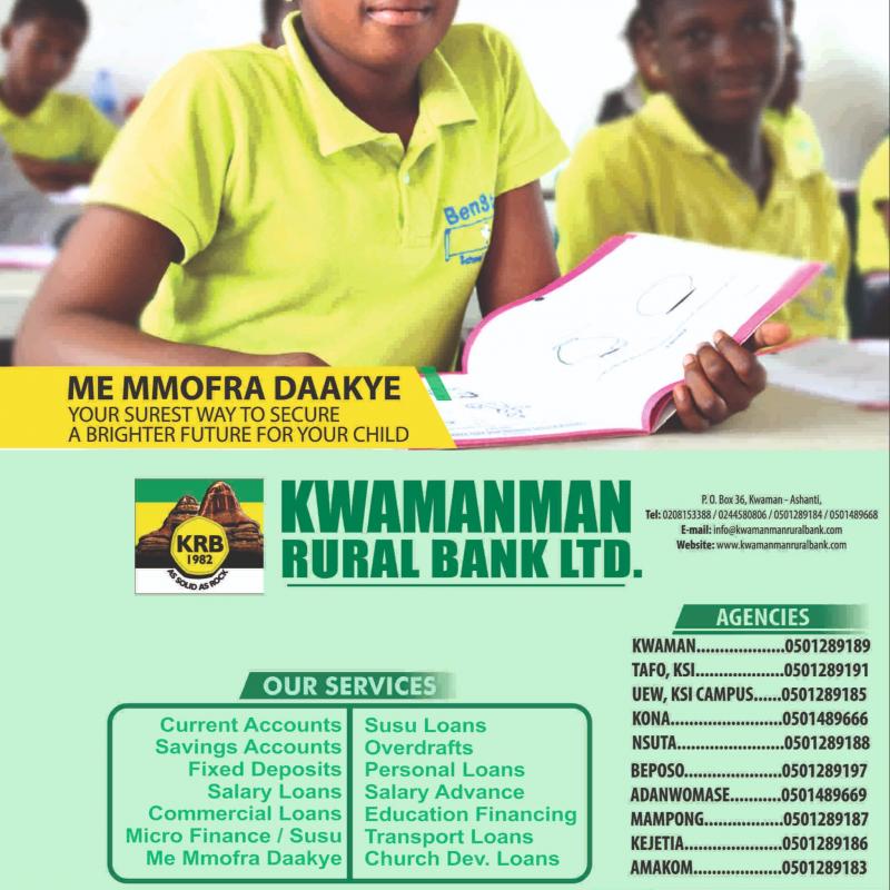 Kwamanman Rural Bank Limited